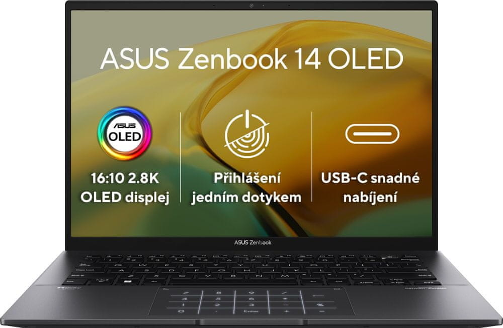 Asus ZenBook 14 OLED UM3402YA nuotrauka
