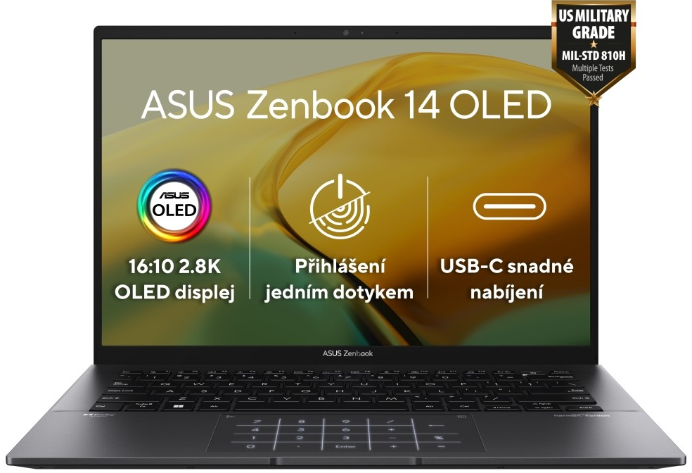 Asus ZenBook 14 OLED UM3402YA nuotrauka
