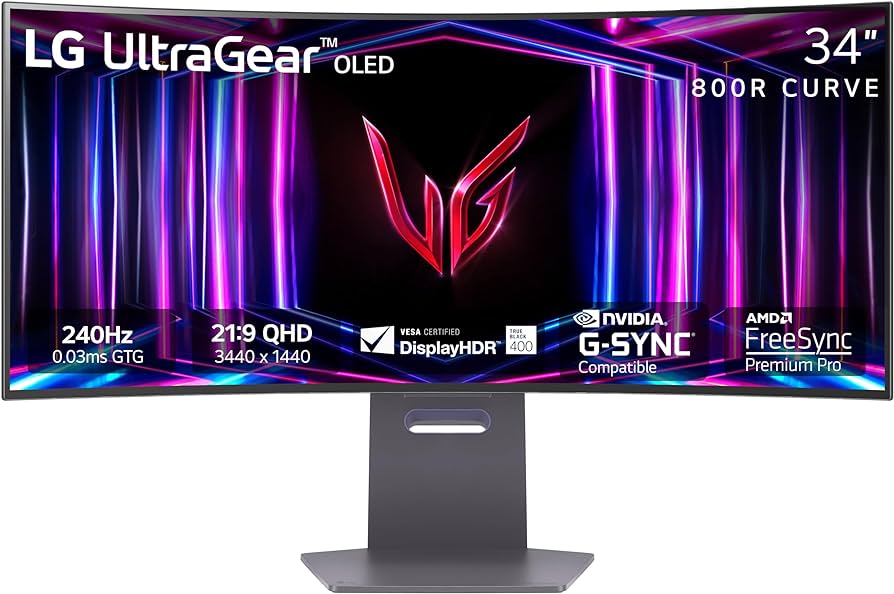LG 34GS95QE nuotrauka