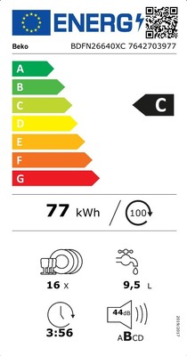 Beko BDFN26640XC nuotrauka