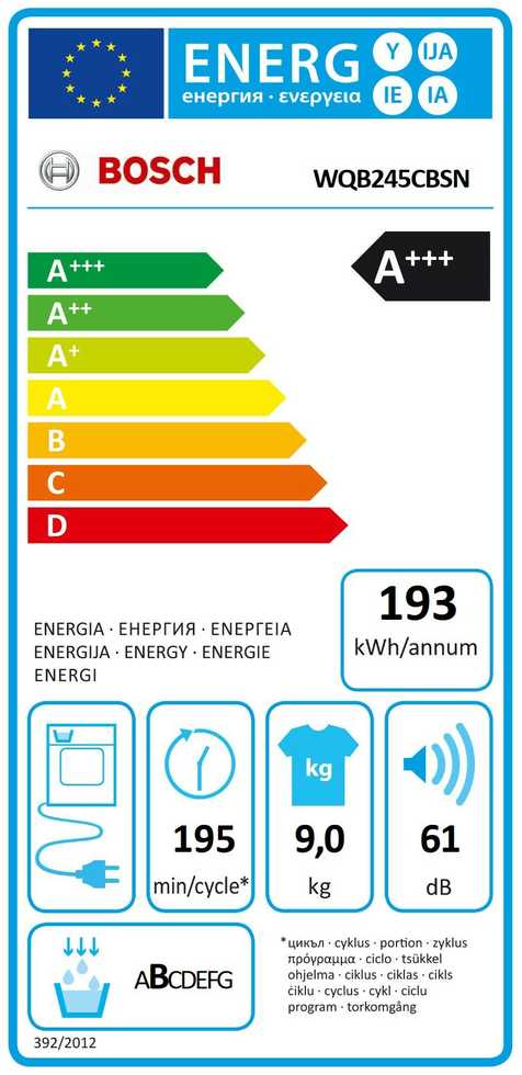 Bosch WQB245CBSN nuotrauka