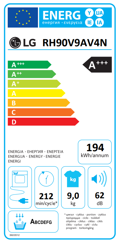 LG RH90V9AV4N nuotrauka