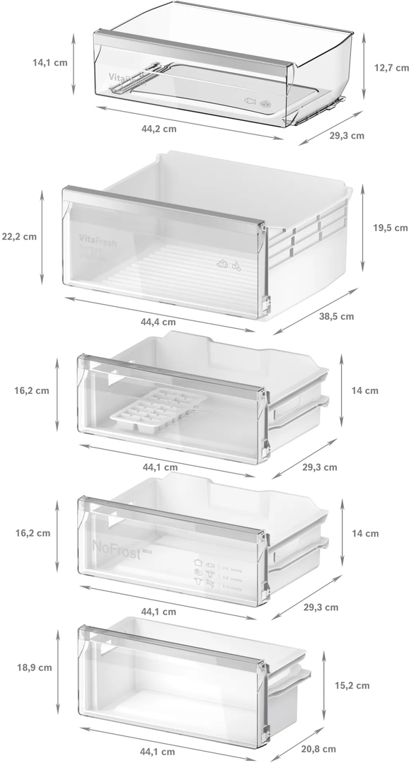 Bosch KIN96VFD0 nuotrauka