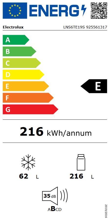 Electrolux LNS6TE19S nuotrauka