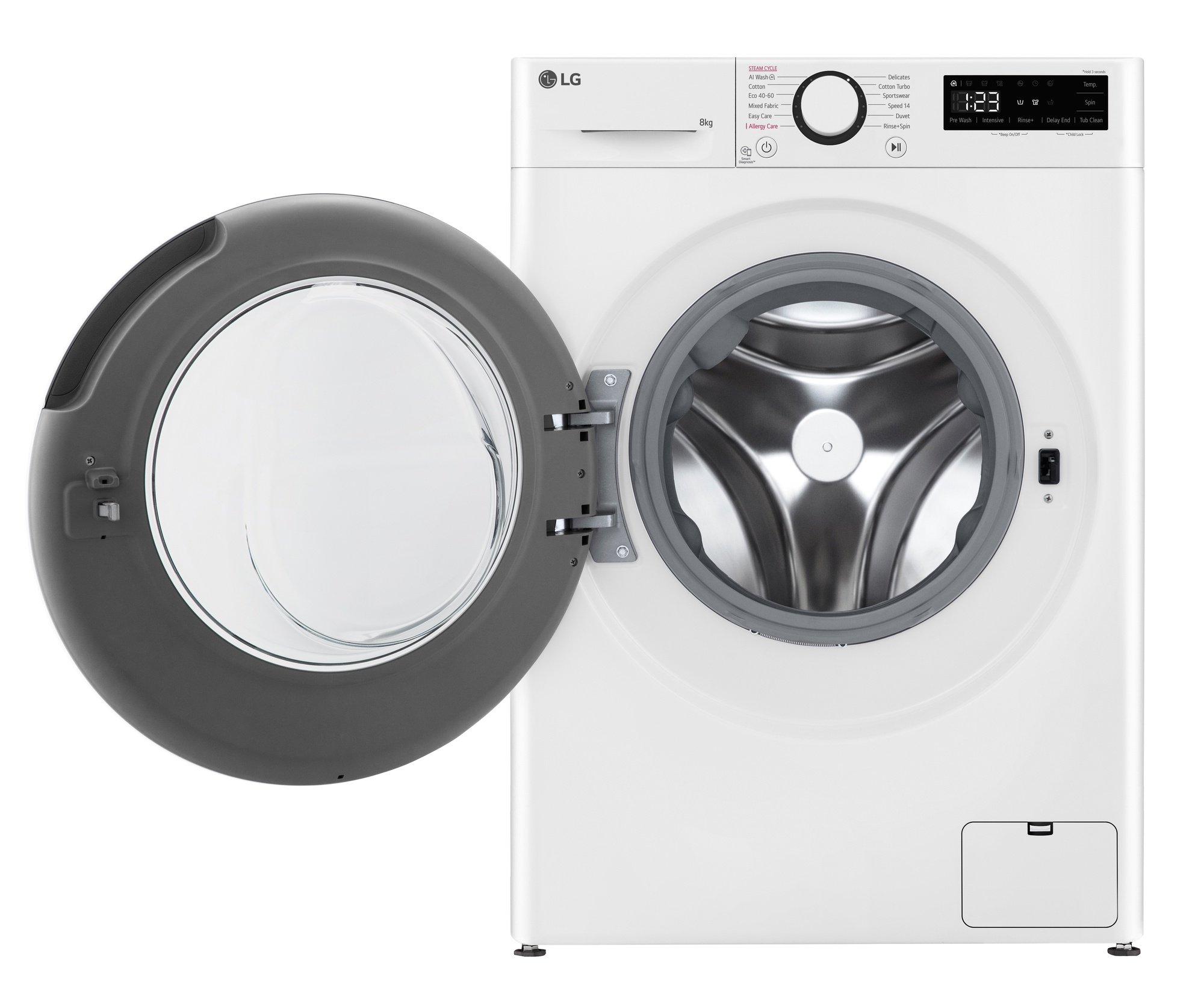 LG F2WR508SBW nuotrauka