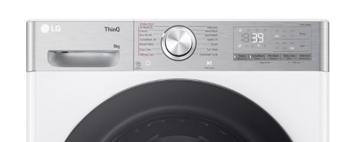 LG F2WR909P3W nuotrauka